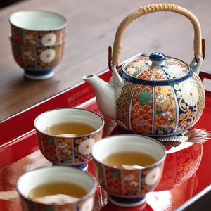 Miyabi Japanese Tea Set – 6-Piece Ceramic Set