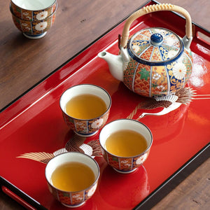 Miyabi Japanese Tea Set – 6-Piece Ceramic Set
