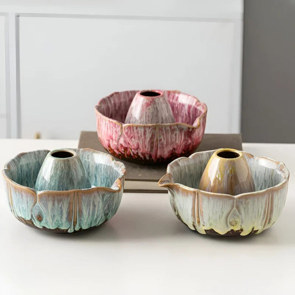 Akane Matcha Set – 8-Piece Kiln-glazed ceremony kit – Red
