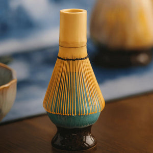 Akane Matcha Set – 8-Piece Kiln-glazed ceremony kit