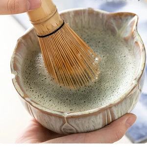 Akane Matcha Set – 8-Piece Kiln-glazed ceremony kit