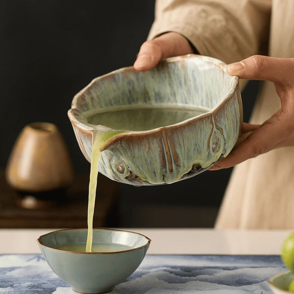Akane Matcha Set – 8-Piece Kiln-glazed ceremony kit