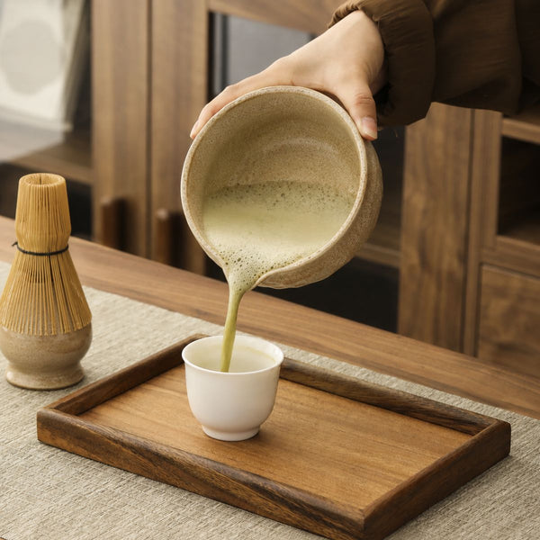 Akari Matcha set – 5-Piece ceramic ceremony kit – Sand Beige