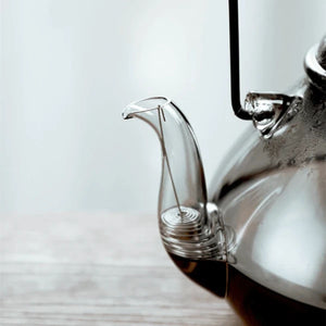 Arven Glass teapot with wooden handle – 1L