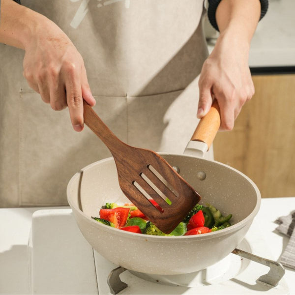 Eren Teak kitchen utensil set – 9 Piece