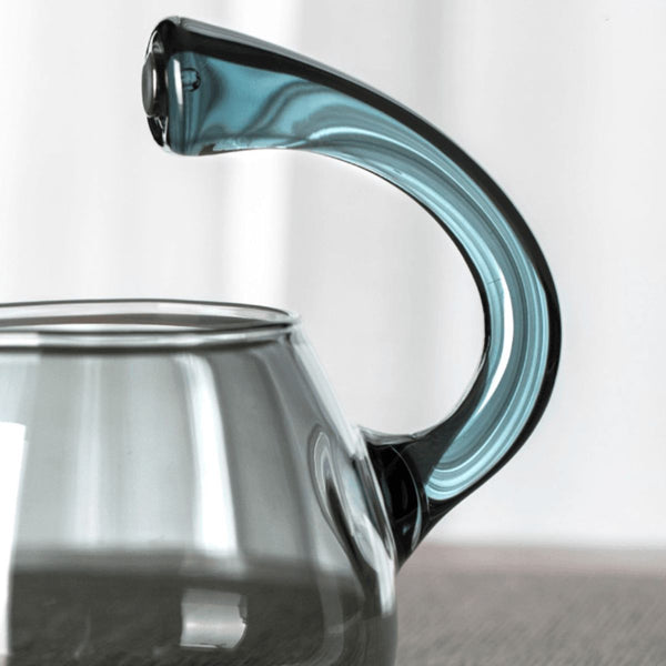 Halo Glass tea brewing set with magnetic dispenser
