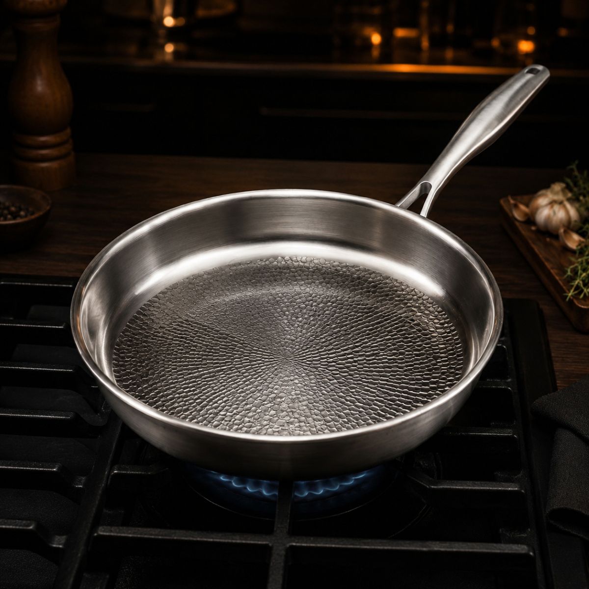 Preheat gently