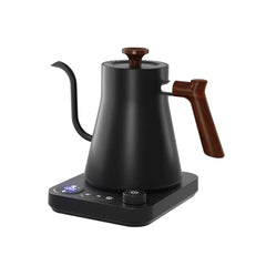 Kairo Electric gooseneck kettle with temperature control – 0.9L, 1200W - Matte Black
