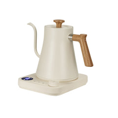 Kairo Electric gooseneck kettle with temperature control – 0.9L, 1200W - Warm White
