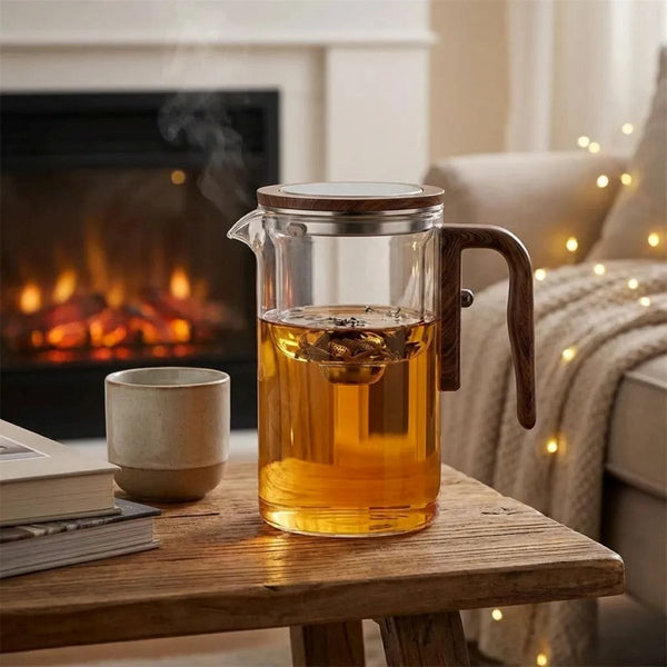 Kanso glass teapot with infuser