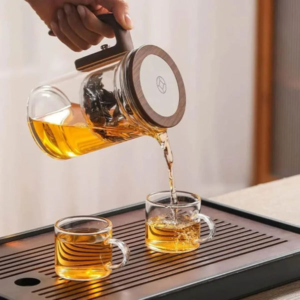 Kanso glass teapot with infuser