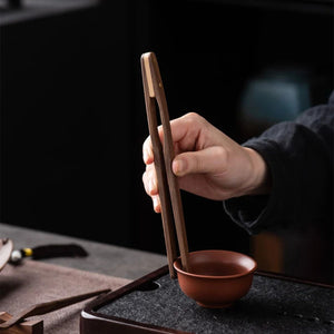 Kuro Walnut Gongfu tea tool set – 4 Piece
