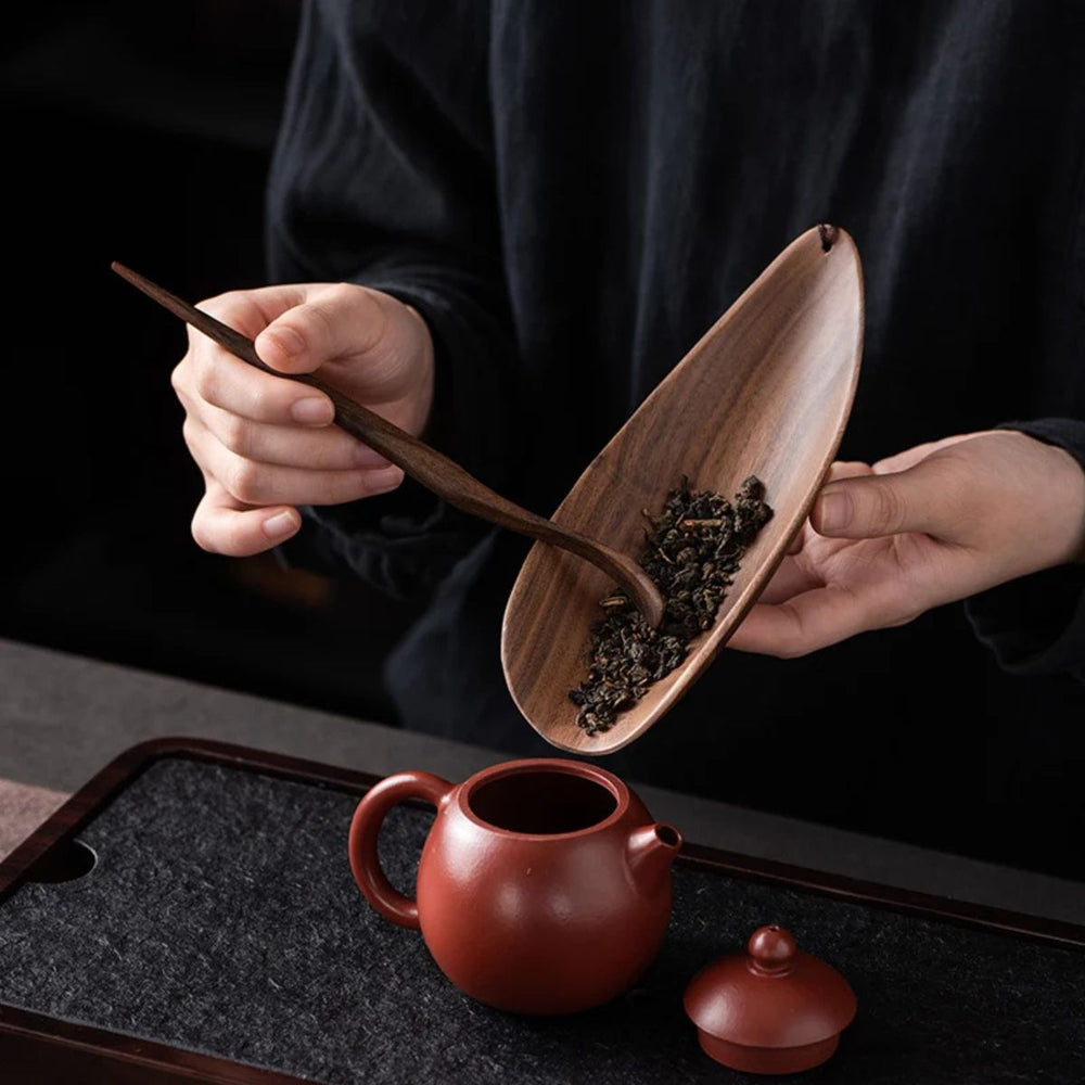Kuro Walnut Gongfu tea tool set – 4 Piece