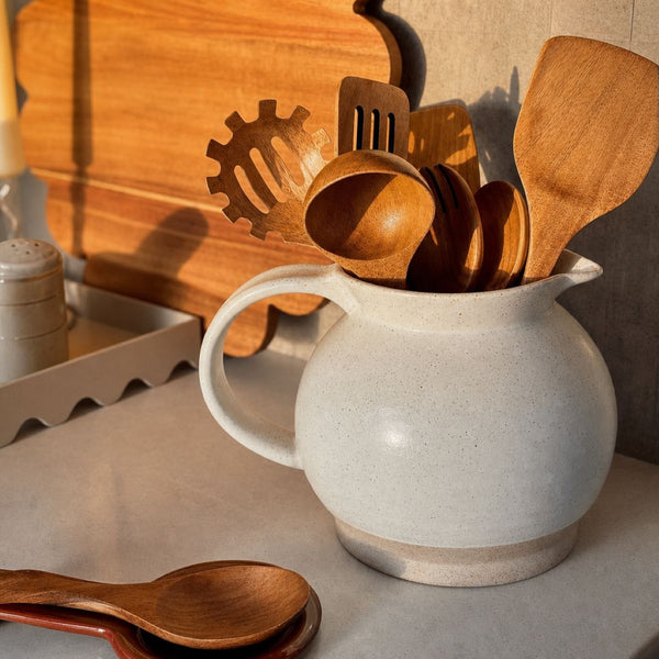 Mori Wooden Kitchen Utensils Set – 9-Piece Acacia Wood
