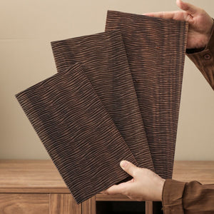 Noren Black walnut tea tray – Textured solid wood