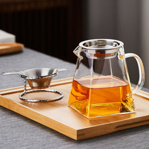 Sora glass teapot and tea set with infuser
