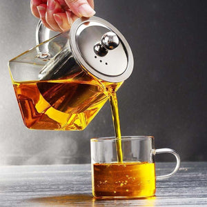 Sora glass teapot and tea set with infuser