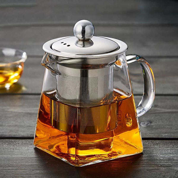 Sora glass teapot and tea set with infuser