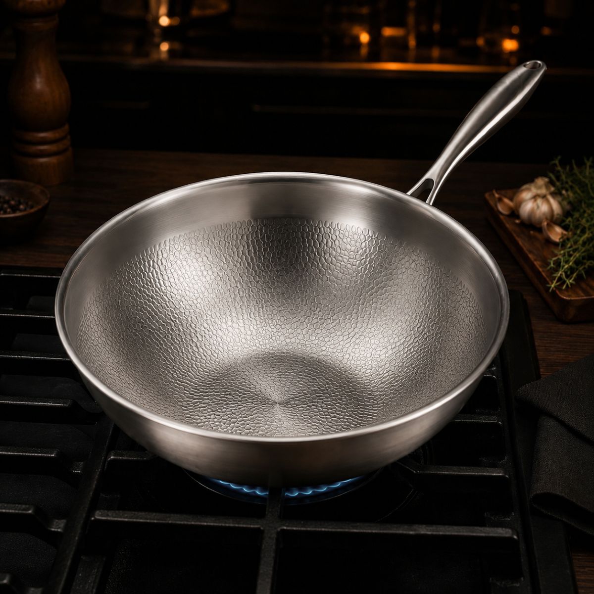 Preheat gently